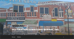 Desktop Screenshot of downtownmebane.com