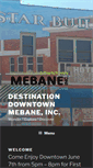 Mobile Screenshot of downtownmebane.com